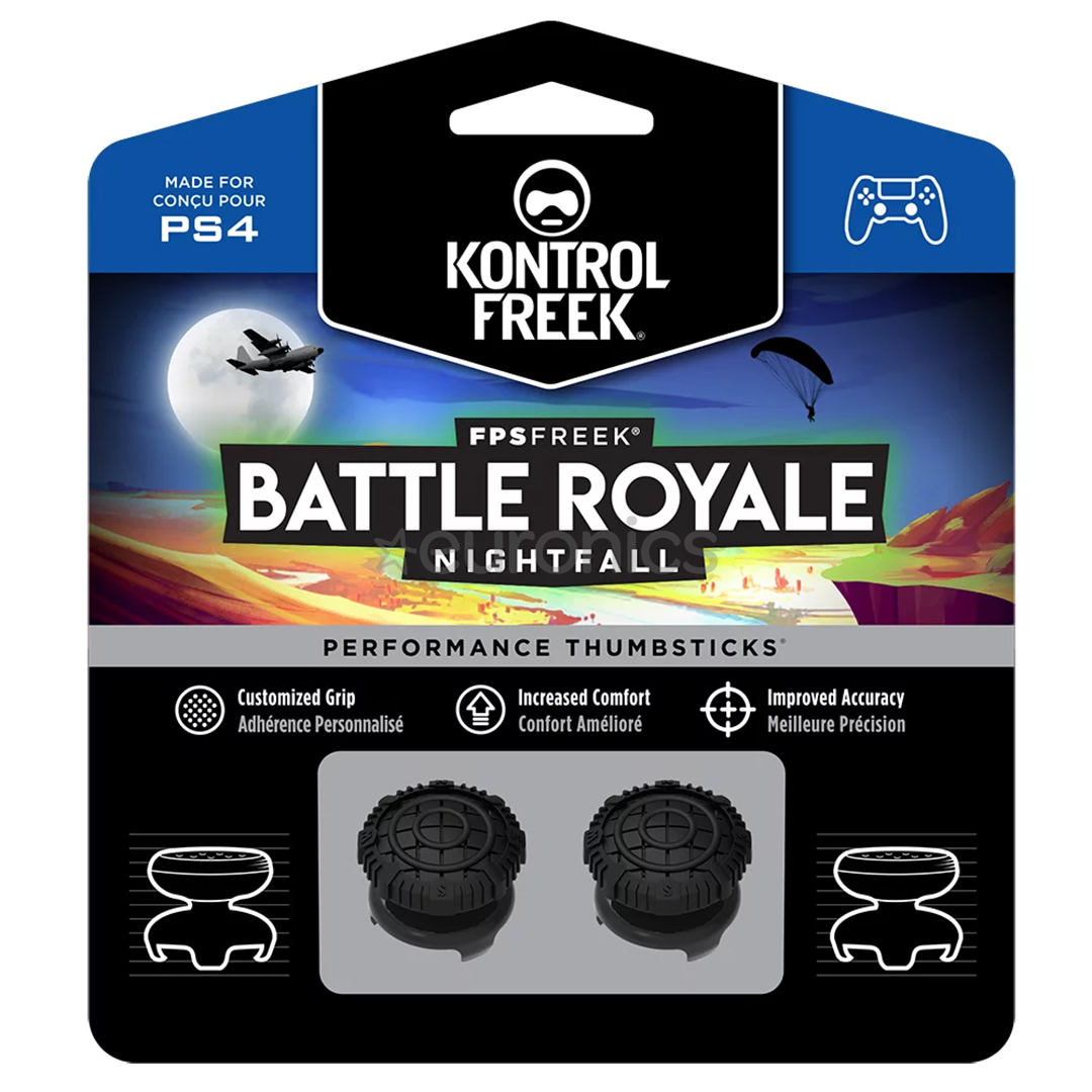 PS4 controller silicon thumbsticks KontrolFreek Battle Royale: Nightfall