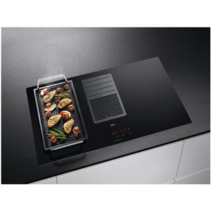 Built-in induction hob with hood AEG