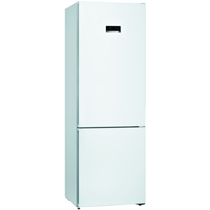 Bosch, NoFrost, 438 L, height 203 cm, white - Refrigerator KGN49XWEA