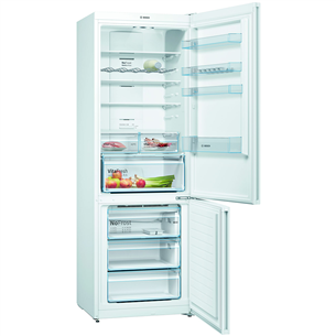 Bosch, NoFrost, 438 л, высота 203 см, белый - Холодильник
