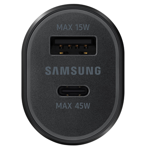 Autolaadija USB ja USB-C Samsung (45 W)