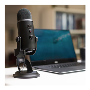 Blue Yeti, USB, must - Mikrofon