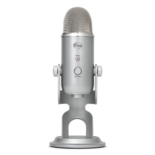 Blue Yeti, USB, silver - Microphone 988-000238