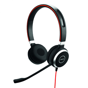 Jabra Evolve 40, must - Peakomplekt