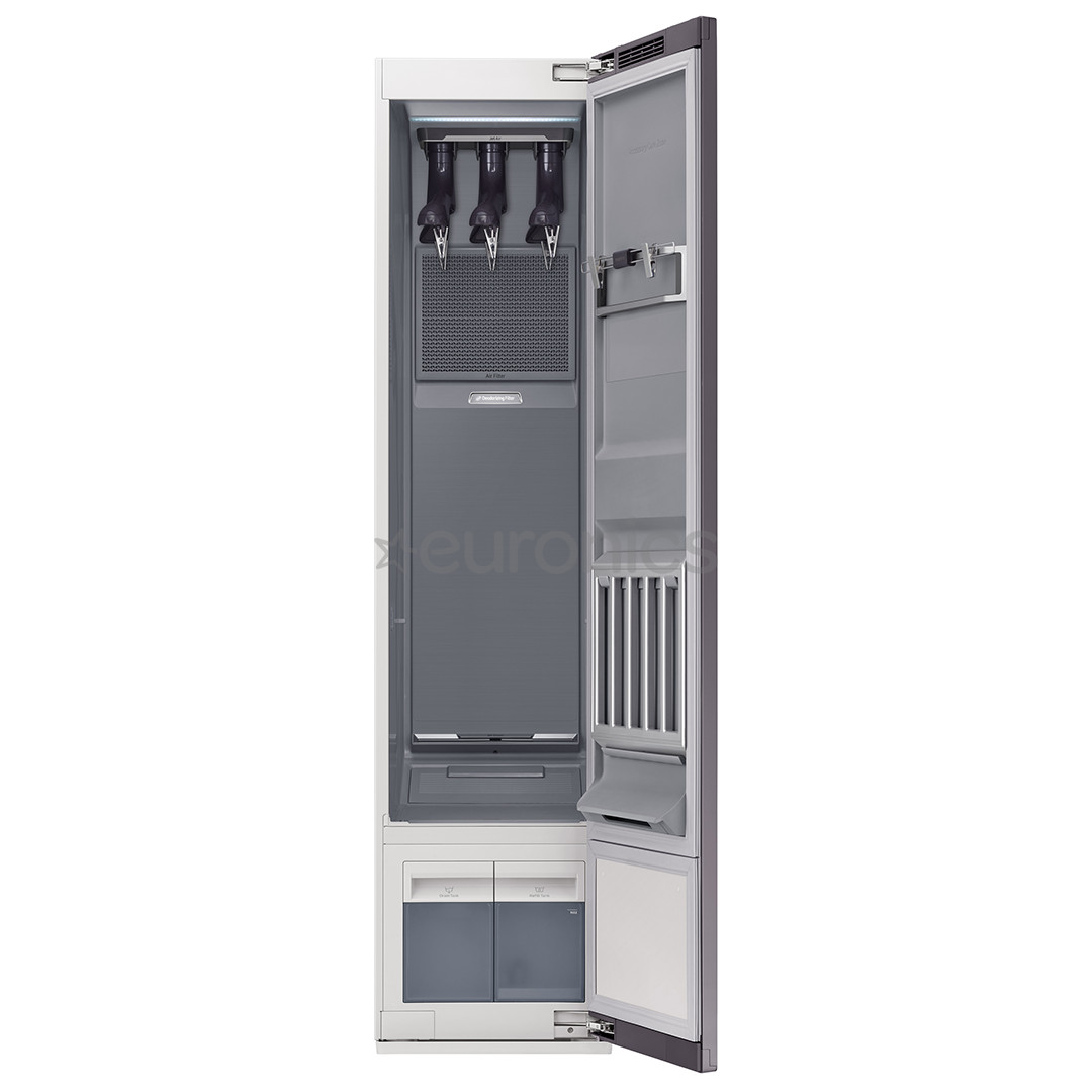 Samsung Air Dresser, глубина 61,5 см, серый - Паровой шкаф для ухода за одеждой