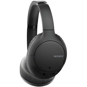 Sony WHCH710NB, must - Juhtmevabad üle kõrva kõrvaklapid