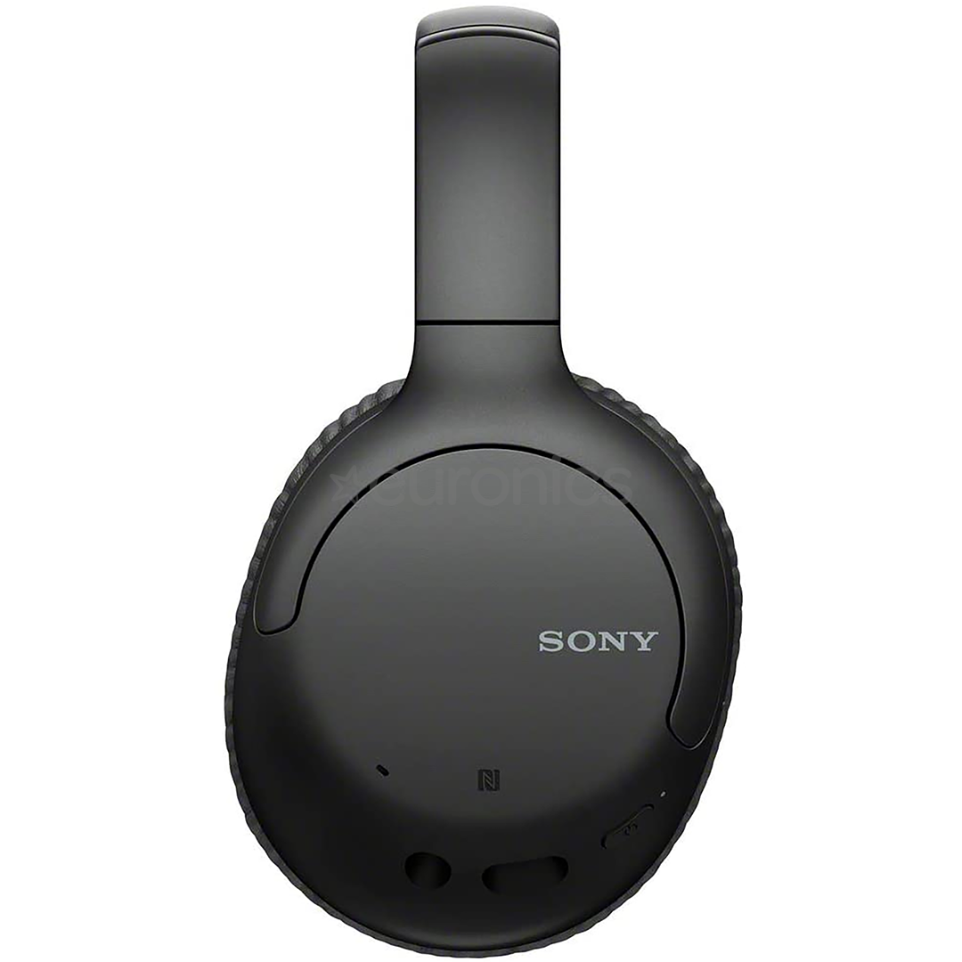 Sony WHCH710NB, must - Juhtmevabad üle kõrva kõrvaklapid