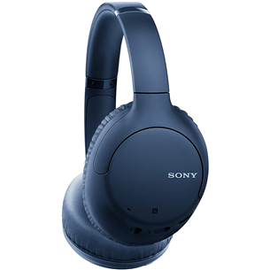 Sony WHCH710NL, синий - Накладные беспроводные наушники