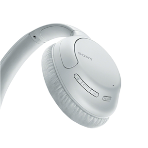 Sony WHCH710NW, white - Over-ear Wireless Headphones