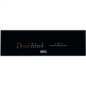 AEG, width 36 cm, frameless, black - Built-in Induction Hob