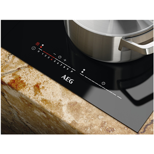 AEG, width 36 cm, frameless, black - Built-in Induction Hob