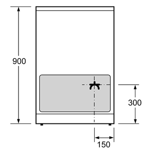 Bosch, 63 L, inox - Freestanding Induction Cooker