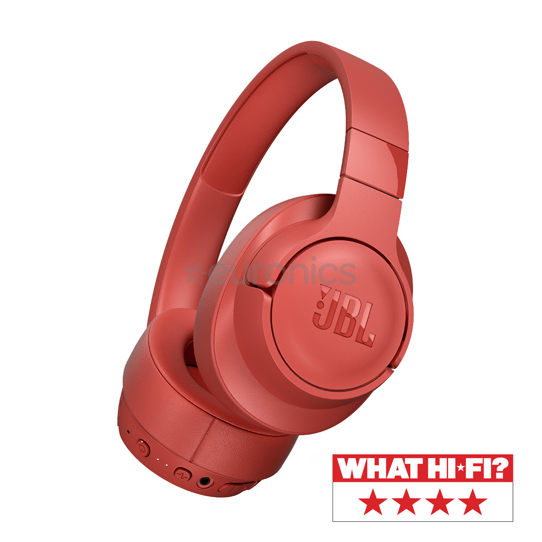 JBL Tune 750, красный - Накладные беспроводные наушники