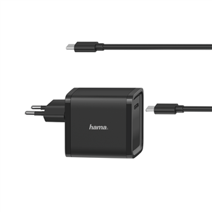 Сетевой адаптер для ноутбука Hama USB-C (45 Вт) 00200005