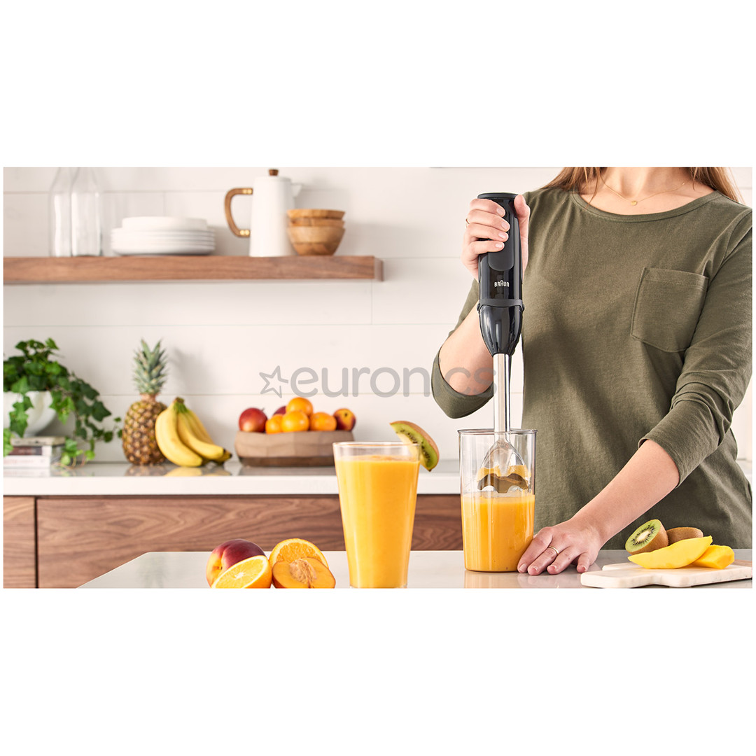 Braun Multiquick 5 Vario, 1000 Вт, черный - Погружной блендер