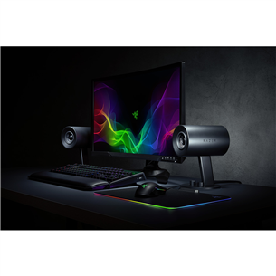 Razer Nommo 2.0, must - Arvutikõlarid