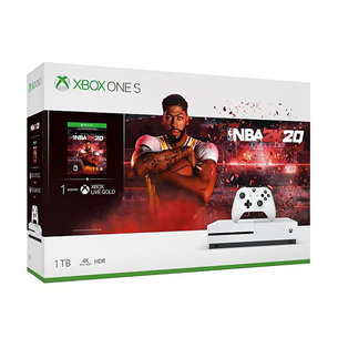 Gaming console Microsoft Xbox One S (1 TB) + NBA 2K20