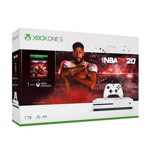 Игровая приставка Microsoft Xbox One S (1 ТБ) + NBA 2K20