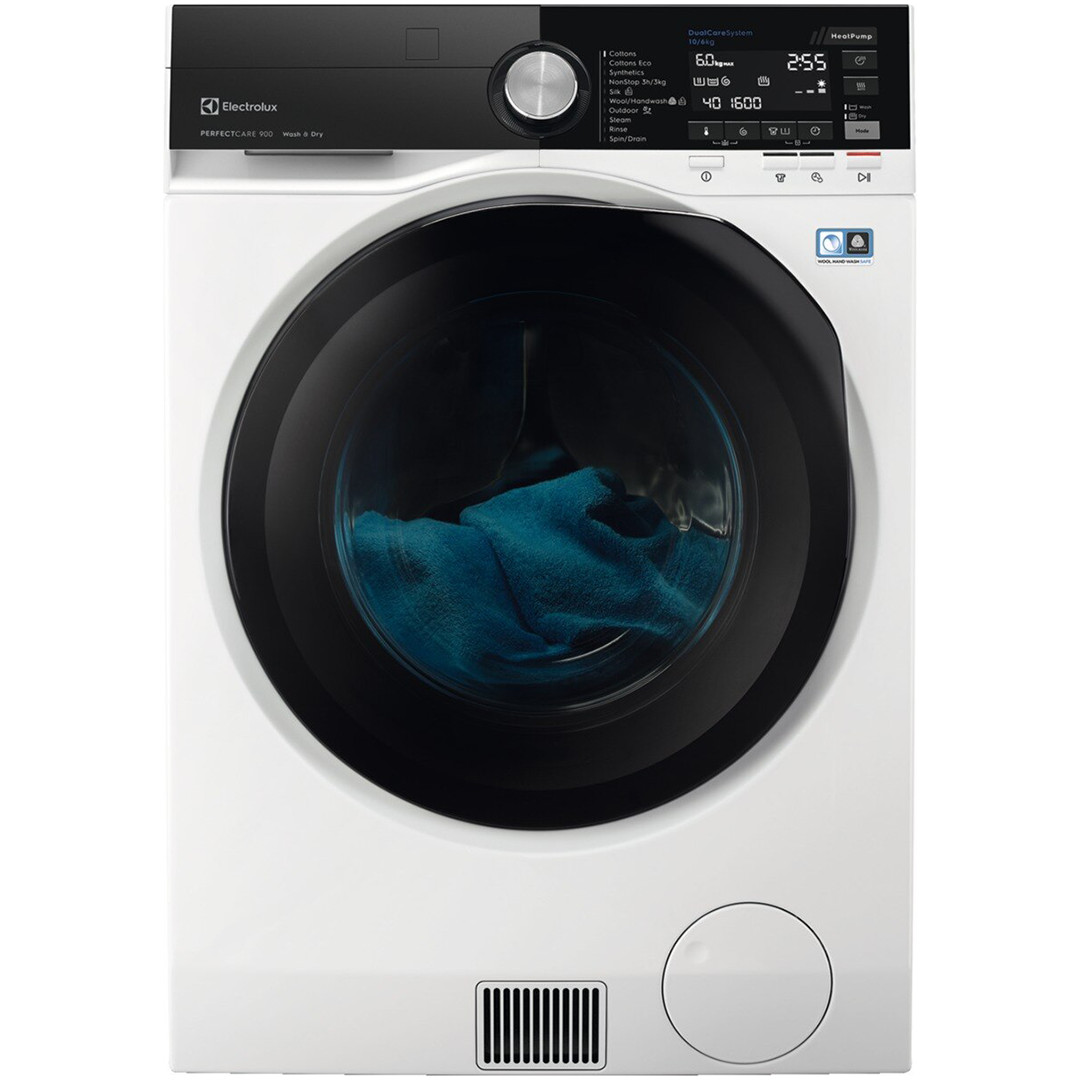 Electrolux, 10/6 kg, depth 63.6 cm, 1600 rpm - Washing machine-dryer