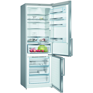 Bosch NoFrost 438 L, stainless steel - Refrigerator