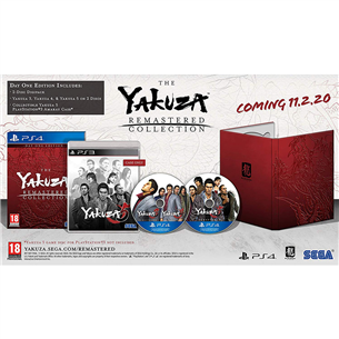 PS4 game The Yakuza Remastered Collection