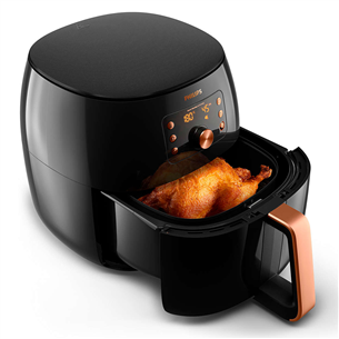 Philips Premium XXL, 2225 W, black/copper -  Airfryer