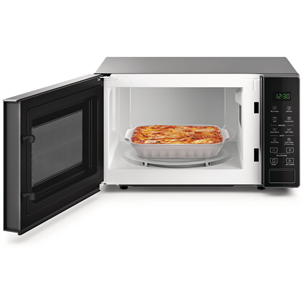 Whirlpool, 20 L, 700 W, silver/black - Microwave Oven