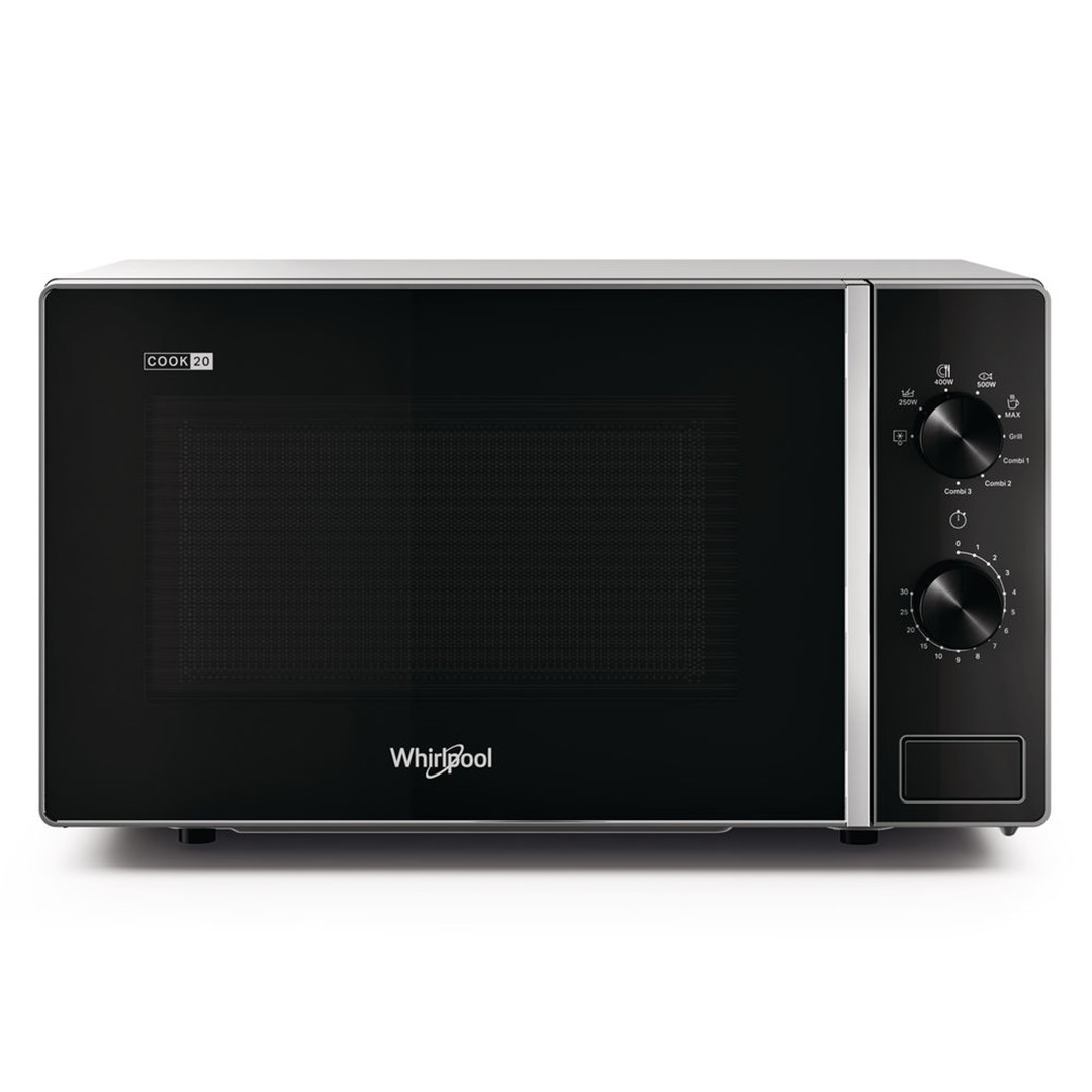 Whirlpool, 20 L, 700 W, hõbedane/must - Mikrolaineahi grilliga