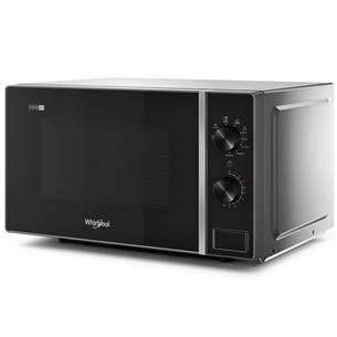 Whirlpool, 20 L, 700 W, silver/black - Microwave Oven with Grill