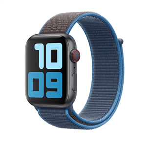 Replacement strap Apple Watch Surf Blue sport loop 44mm