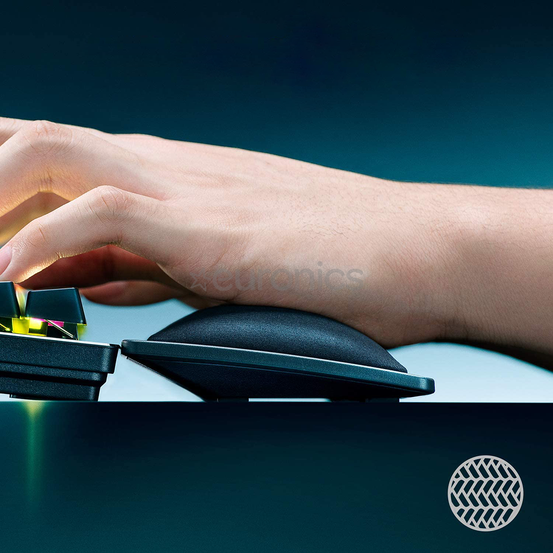 Razer, must - Klaviatuuri randmetugi
