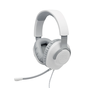 JBL Quantum 100, белый - Игровая гарнитура JBLQUANTUM100WHT