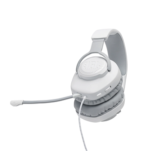 JBL Quantum 100, valge - Mänguri peakomplekt