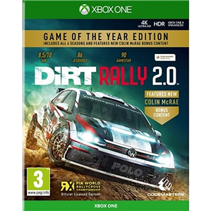 Xbox One game DiRT Rally 2.0 Game of the Year Edition