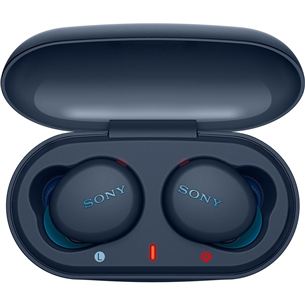 Sony WF-XB700, синие - Беспроводные внутриканальные наушники