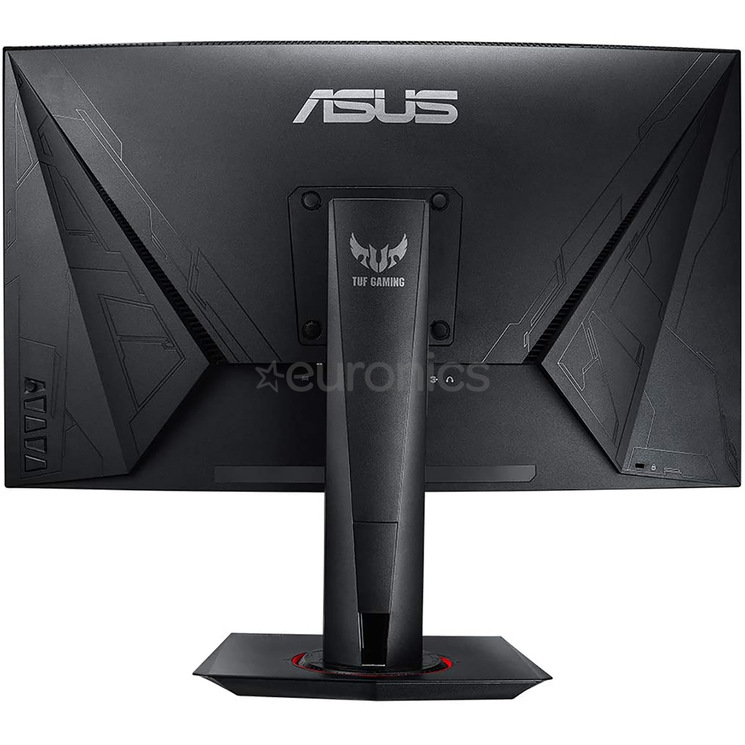 ASUS TUF Gaming VG27WQ, 27'', QHD, LED VA, 165 Hz, curved, black - Monitor