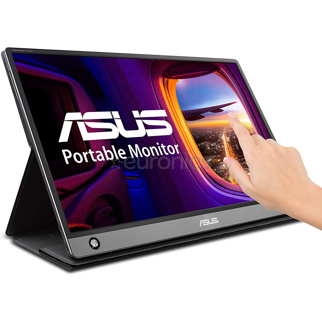 ASUS ZenScreen MB16AMT, 15,6'', FHD, LED IPS, must - Kaasaskantav monitor