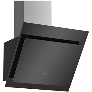 Bosch, 700 m³/h, width 59 cm, black/inox - Built-in Cooker Hood