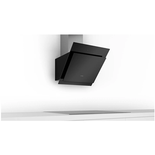 Bosch, 700 m³/h, laius 59 cm, must/roostevaba teras - Integreeritav õhupuhasti