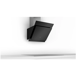 Bosch, 700 m³/h, width 59 cm, black/inox - Built-in Cooker Hood