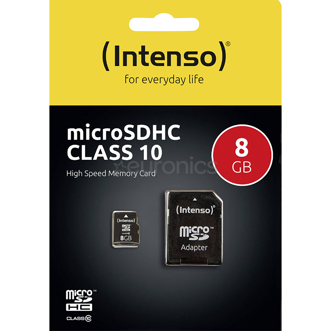 SDHC memory card Intenso (8 GB)