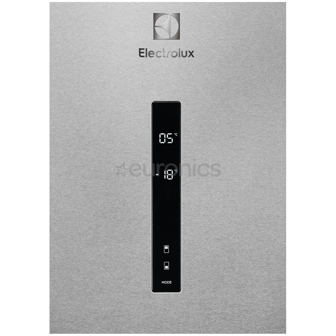 Electrolux SuperFrost, 367 L, roostevaba teras - Külmik