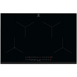 Electrolux 700 SenseFry, width 78 cm, frameless, black - Built-in Induction Hob