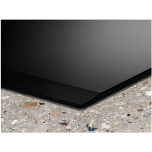 Electrolux 800 FlexiBridge, width 78 cm, frameless, black - Built-in Induction Hob