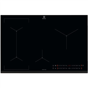 Electrolux 700 Series, ширина 78 см, без рамы, черный - Интегрируемая индукционная варочная панель