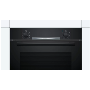 Bosch Serie 2, 71 L, black - Built-in Oven