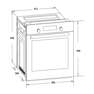 Built-in oven Schlosser