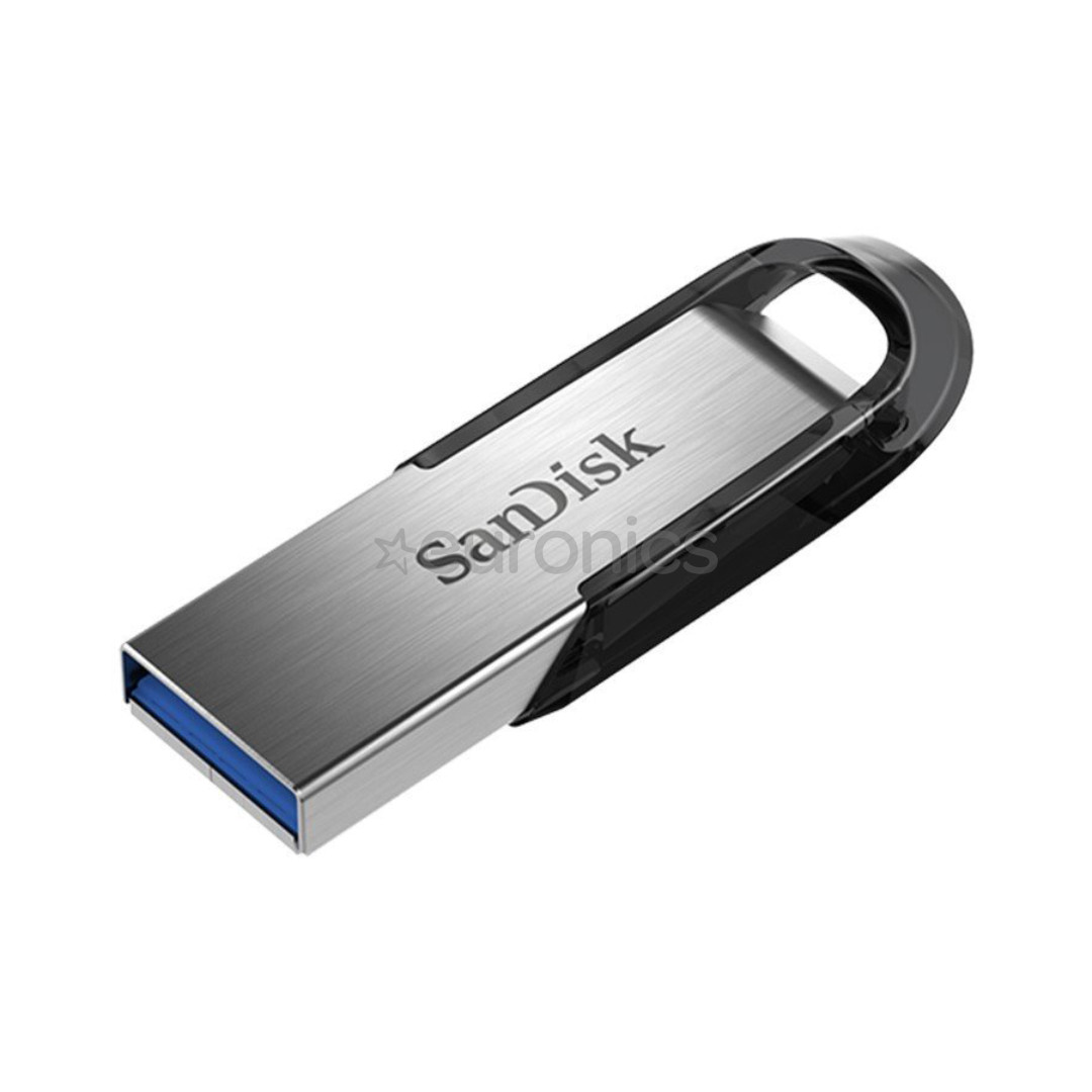 SanDisk Ultra Flair, 32 ГБ, серый - Флеш-накопитель