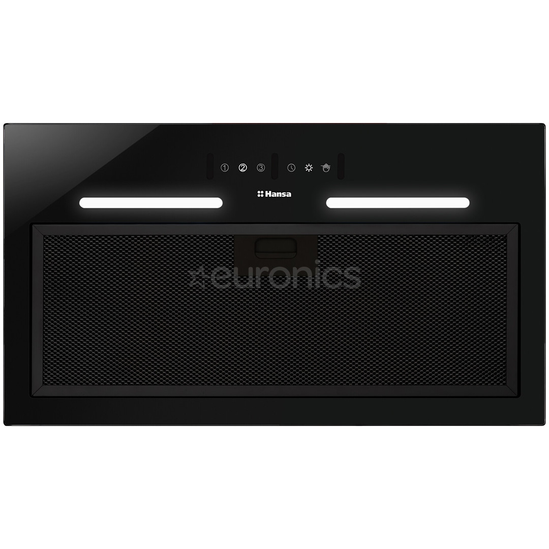 Hansa, 462 м³/ч, ширина 55 см, черный - Интегрируемая вытяжка