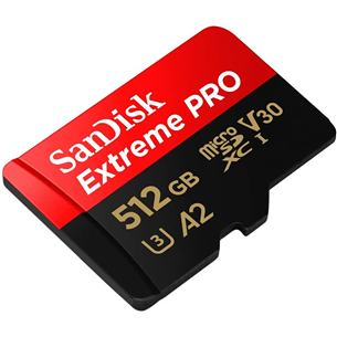 MicroSDXC memory card Extreme PRO, SanDisk (512 GB)
